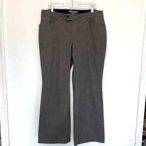 Eddie Bauer Gray Boot Leg Trousers Work Pants